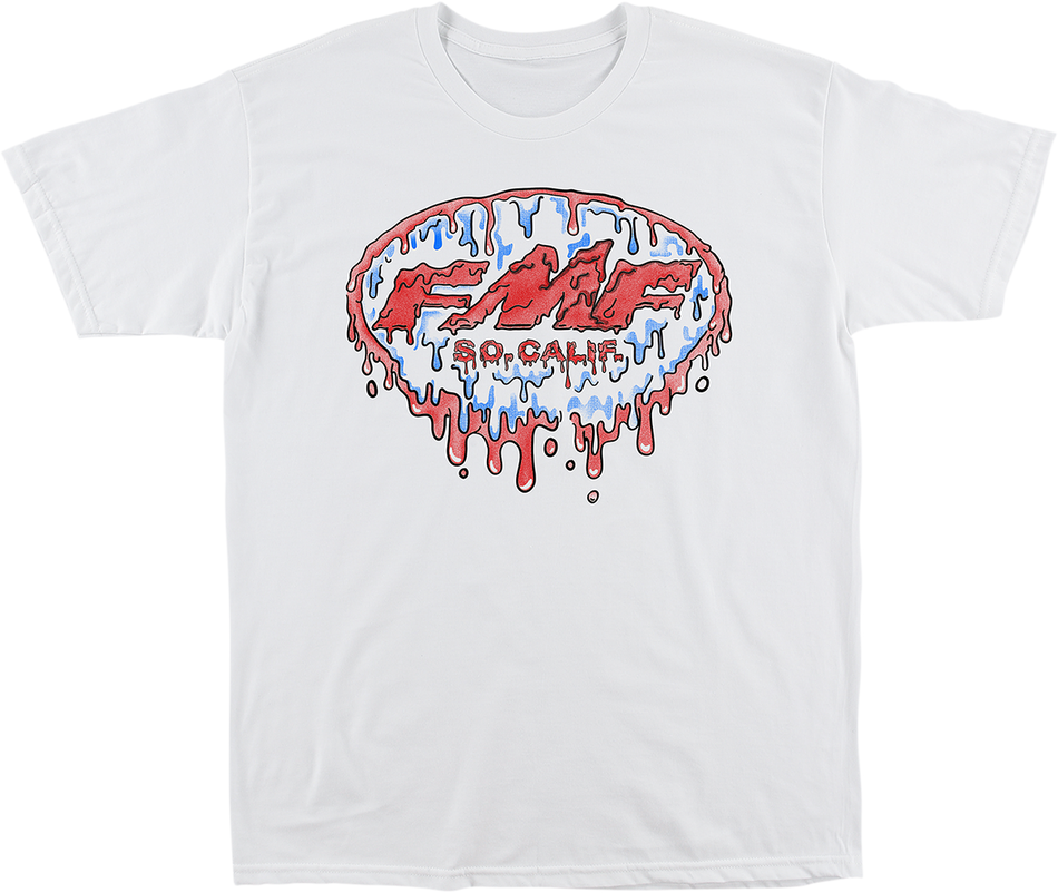 FMF Drip T-Shirt – Weiß – 2XL FA21118903WH2X 3030-21271 