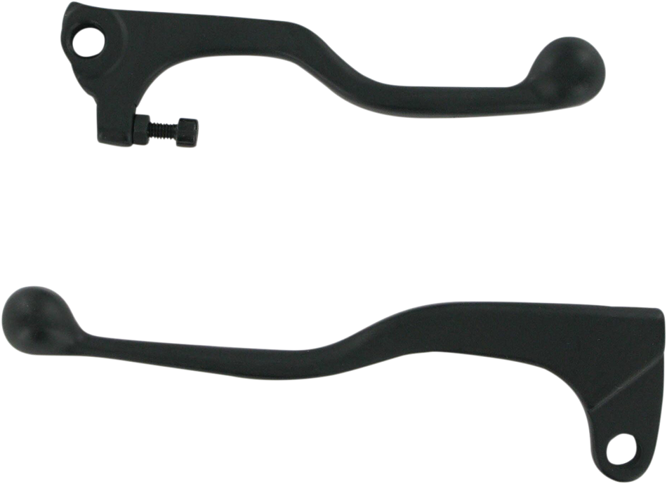 Parts Unlimited Levers - Shorty - Black 46092-1148/1110