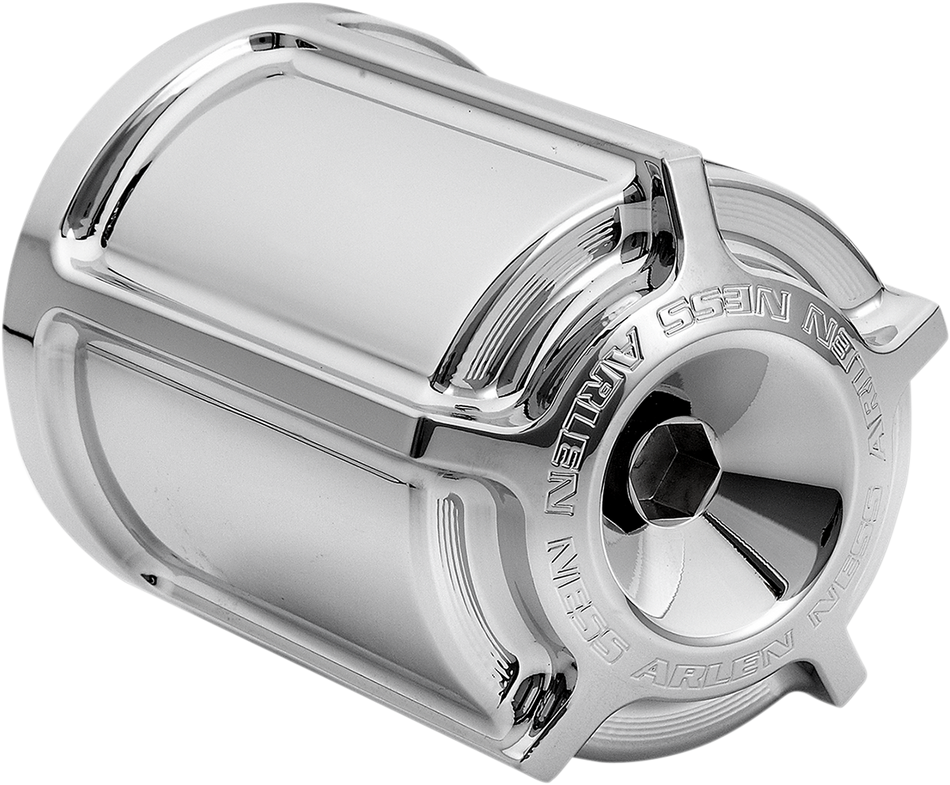 ARLEN NESS Beveled Oil Filter - Chrome 03-462