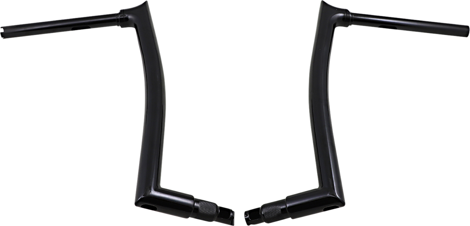 FAT BAGGERS INC. Handlebar - Pointed Top - 16" - Black 806016-B