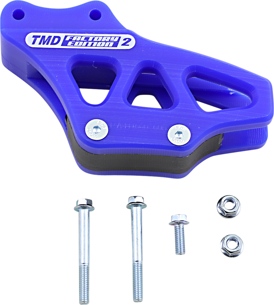 T.M. DESIGNWORKS Chain Guide - Kawasaki - Blue RCG-KA85-BU