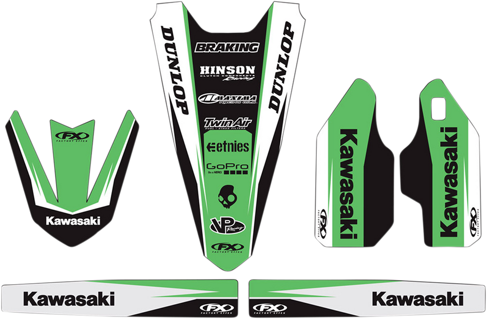 FACTORY EFFEX Trim Kit Graphic - Kawasaki 19-50122