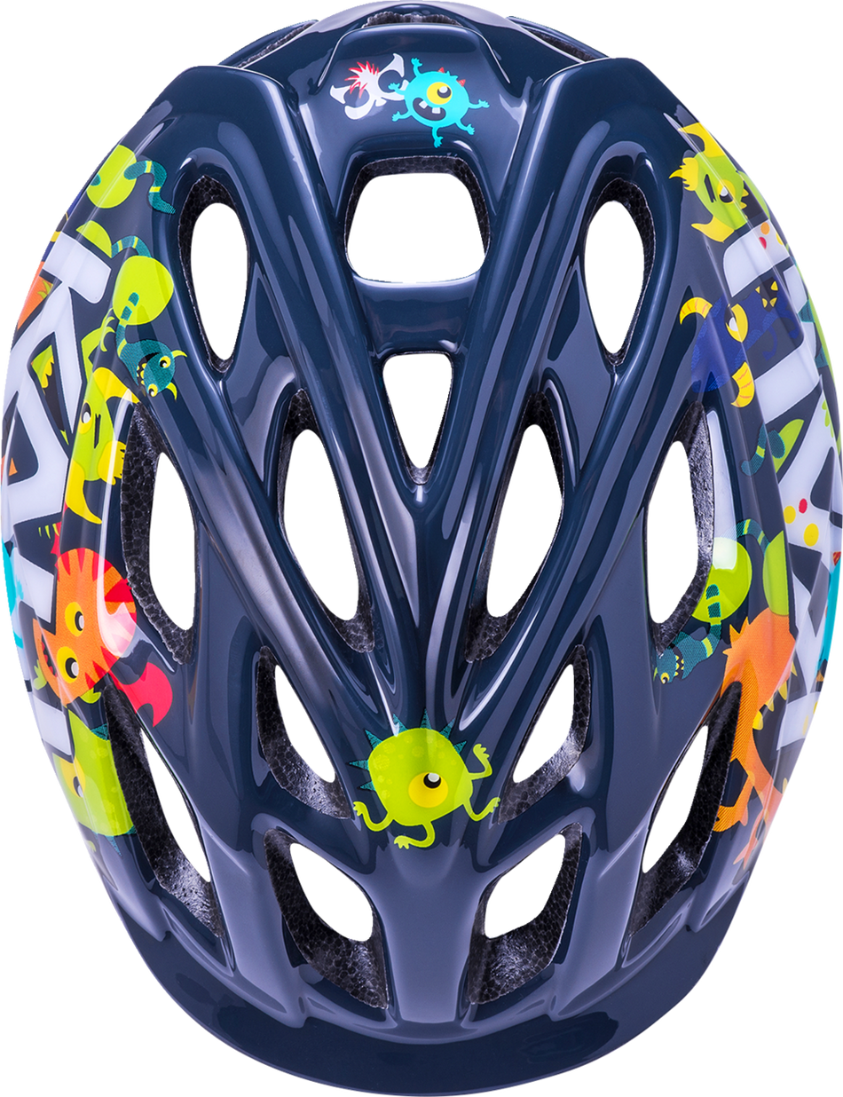 KALI Child Chakra Helmet - Monsters - Black - Small 0221020425