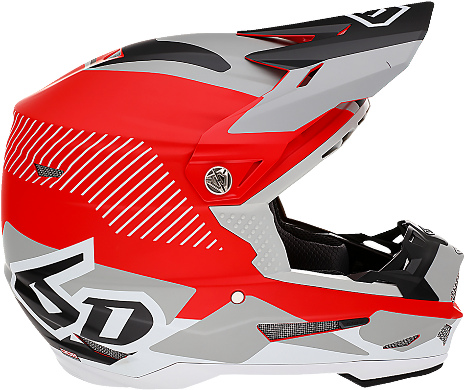 6D ATR-2 Helmet - Fusion - Red - XS 12-2934