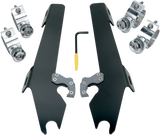 MEMPHIS SHADES Batwing Trigger Lock Mounting Kit - Vegas - Black MEK1930