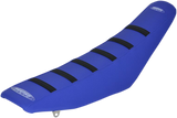 SDG 6-Rippen-Sitzbezug - Schwarze Rippen/Blaue Oberseite/Blaue Seiten 95945KBB 