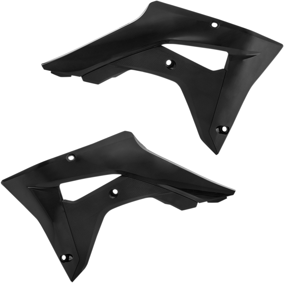 ACERBIS Radiator Shrouds - Black 2645450001