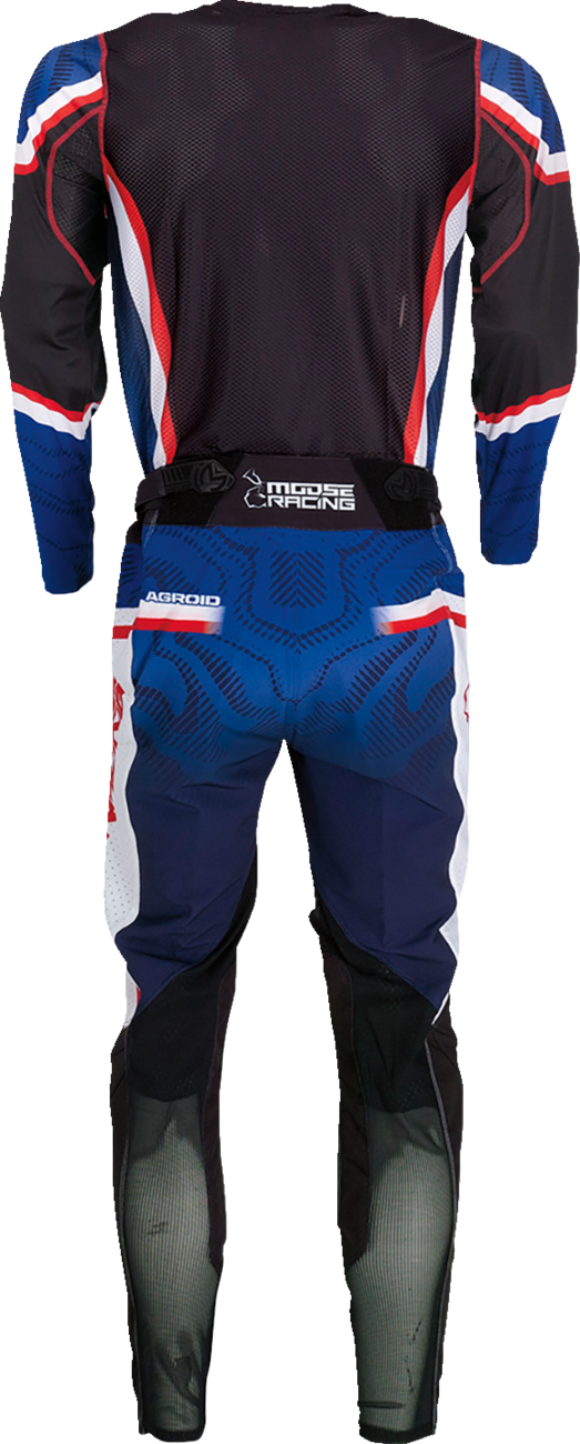 MOOSE RACING Agroid Pants - Red/White/Blue/Black - 36 2901-10687