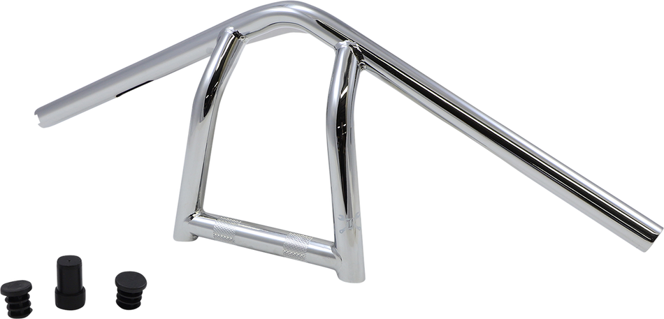 BURLY BRAND Handlebar - Jim - 9" - Chrome B12-6040C