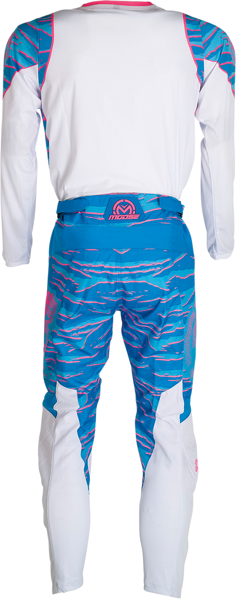 MOOSE RACING Qualifikationstrikot - Blau/Pink - 5XL 2910-6957 