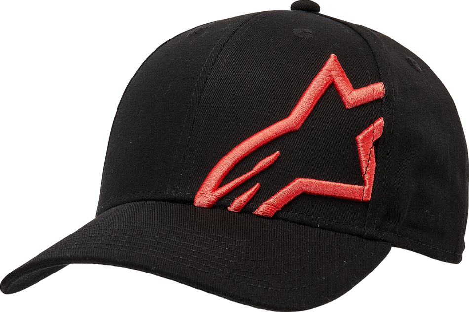 Gorro ALPINESTARS Corp Snap 2 - Negro/Rojo cálido - Talla única 1211810091523OS 