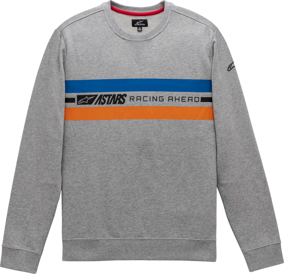 ALPINESTARS Highway Crew Fleece - Heather Gray - Large 1211511301026L