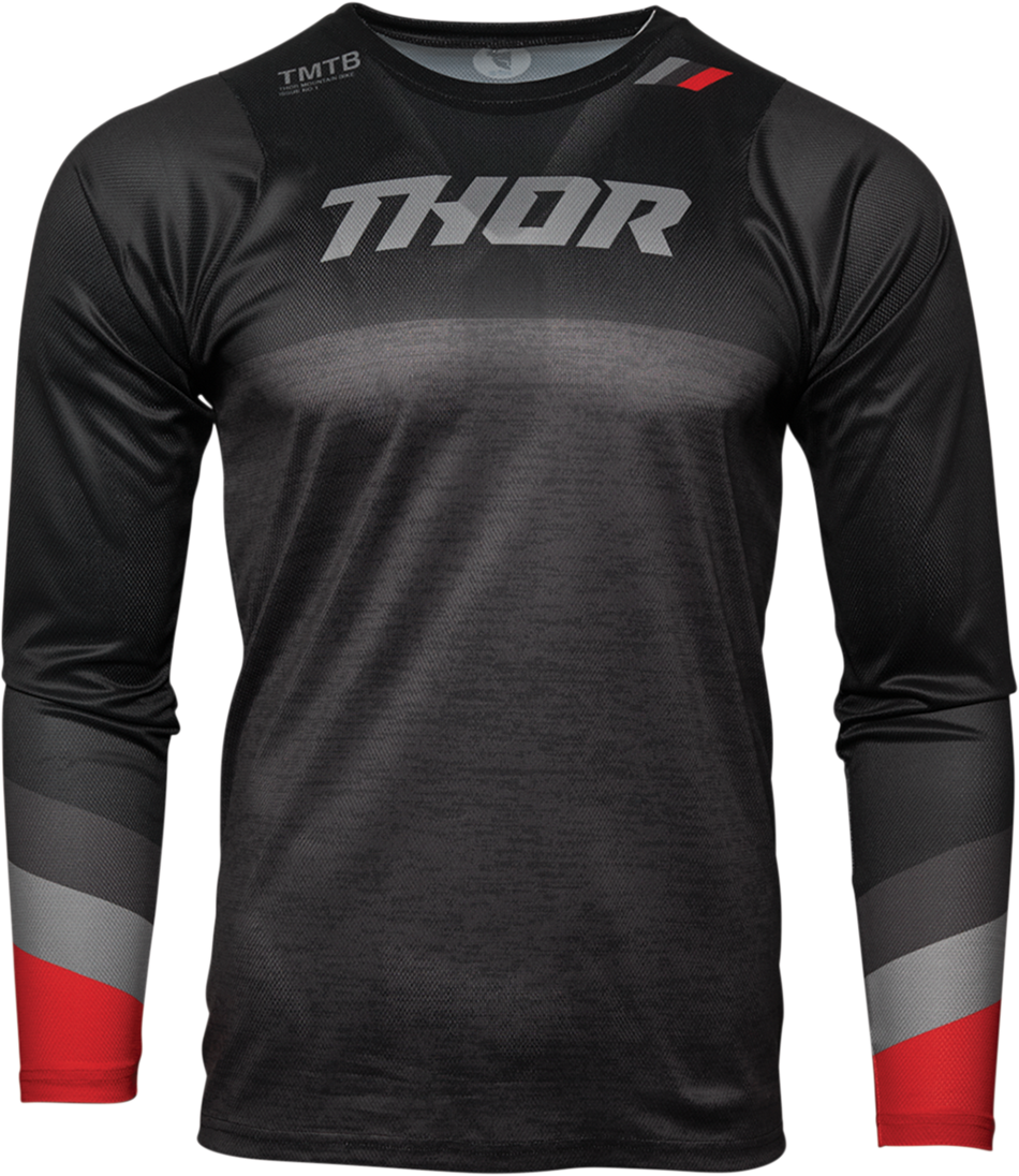 THOR Assist Jersey - Long-Sleeve - Black/Gray - Medium 5120-0052