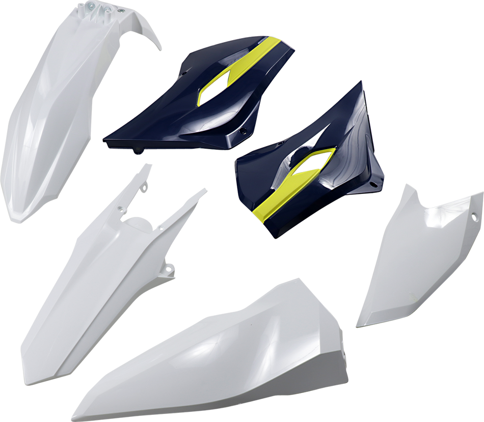 UFO Body Kit - White/Blue/Yellow HUKIT615-999W