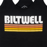 BILTWELL Camiseta sin mangas de surf para mujer - Negro - Pequeño 8142-045-002 