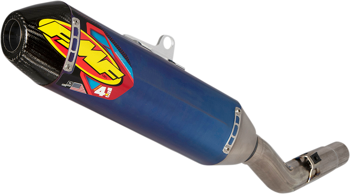FMF Factory 4.1 RCT Muffler - Anodized Titanium BETA  350/390/430/480 RR 4T 2020-2024 045668 1821-2007