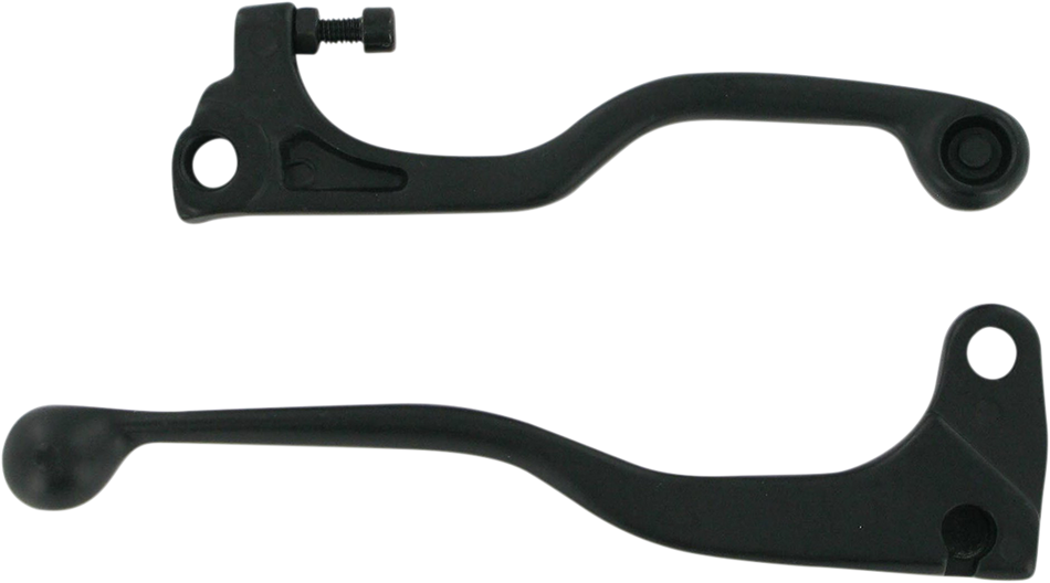 Parts Unlimited Levers - Shorty - Black 46092-1148/1110