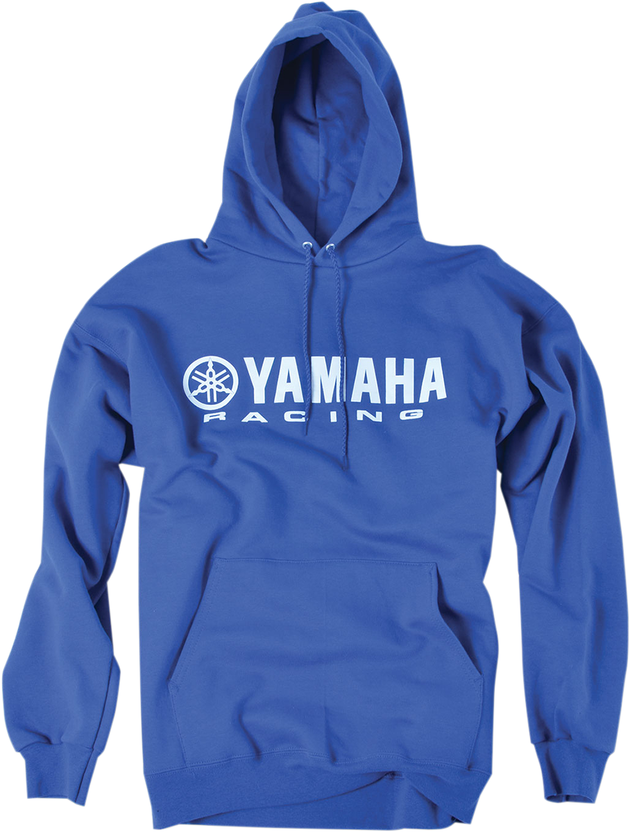 FACTORY EFFEX Yamaha Racing Pullover Hoodie - Blue - Medium 12-88430