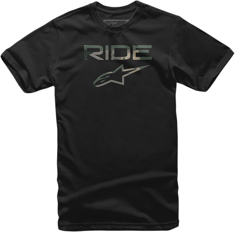 ALPINESTARS Ride 2.0 T-Shirt – Camouflage/Schwarz – Größe M, 1119-72006-10-M