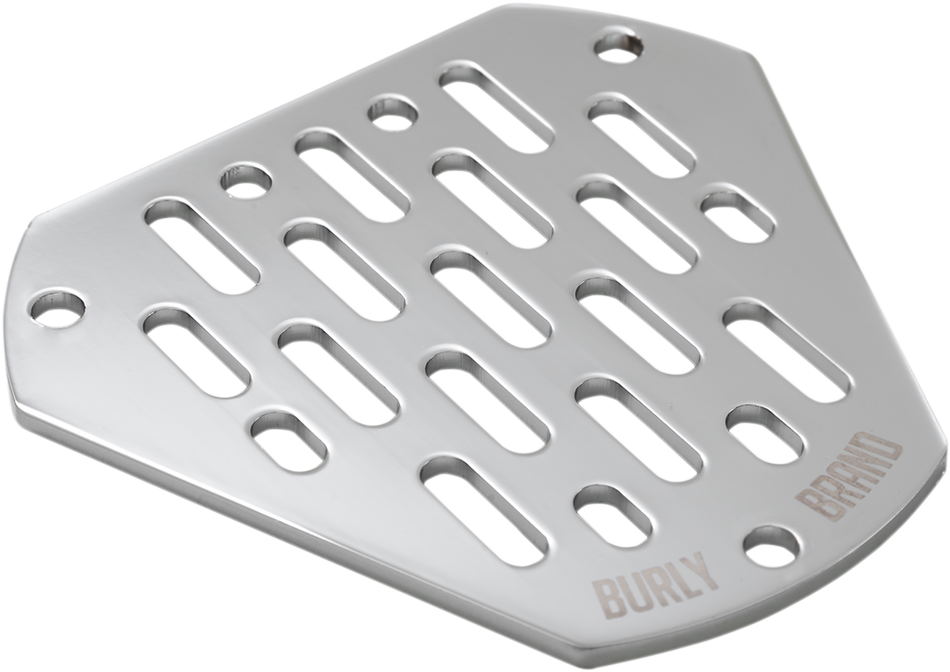 BURLY BRAND MX Face Plate - Chrome 0206-0181-CH