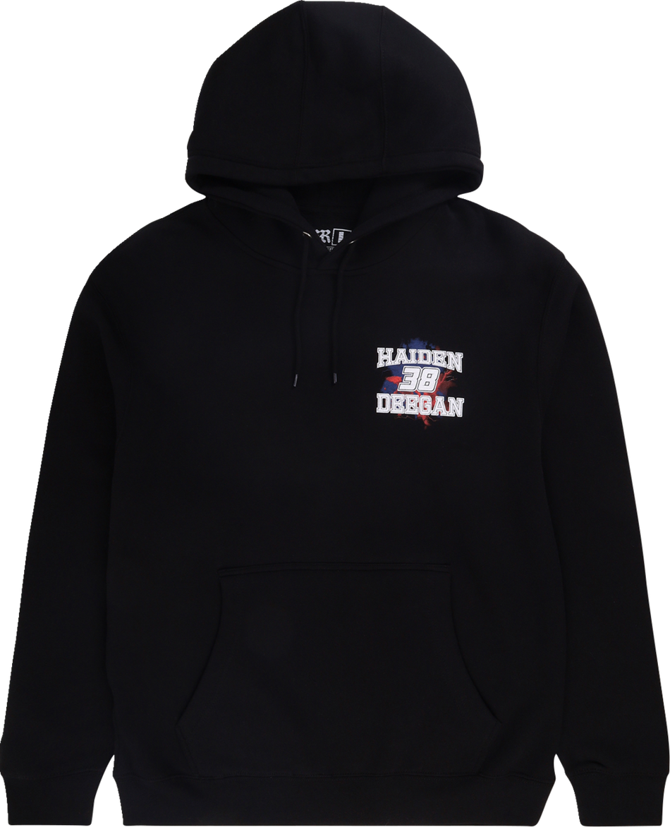 Deegan Apparel Youth 38 Hoodie - Black - Medium DBTFP3002BLKM