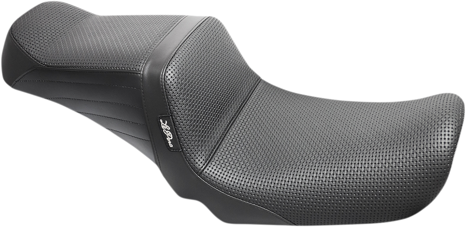 LE PERA Tailwhip Seat - Basketweave - Black - FXD '06-'17 LK-581BW