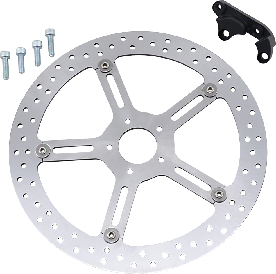 ARLEN NESS Big Brake Rotor - 15" - Front Left - Softail 02-983