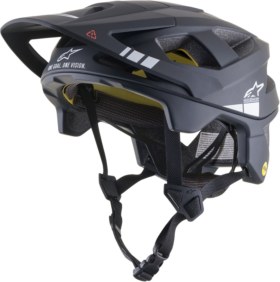 ALPINESTARS Vector Tech Helmet - Black/Light Gray Matte - MIPS® - Medium 8700421-1092-MD