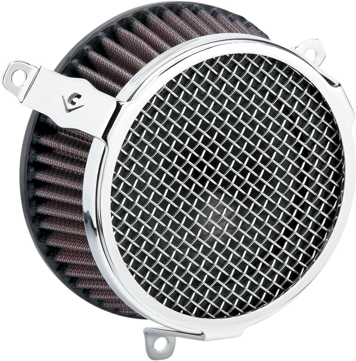 COBRA Air Filter - Plain - XL - Chrome 606-0103-03-SB