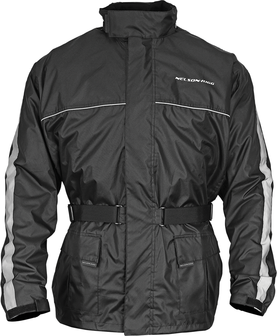 NELSON RIGG Solo Storm Jacket - Black - XL SSJ-BLK-04-XL