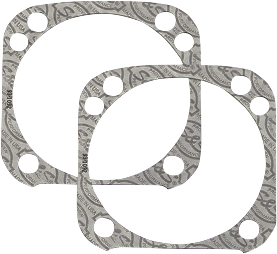 S&S CYCLE Base Gaskets - 4.125" - STK T/C MICROPORE BASE GSKTS 930-0101