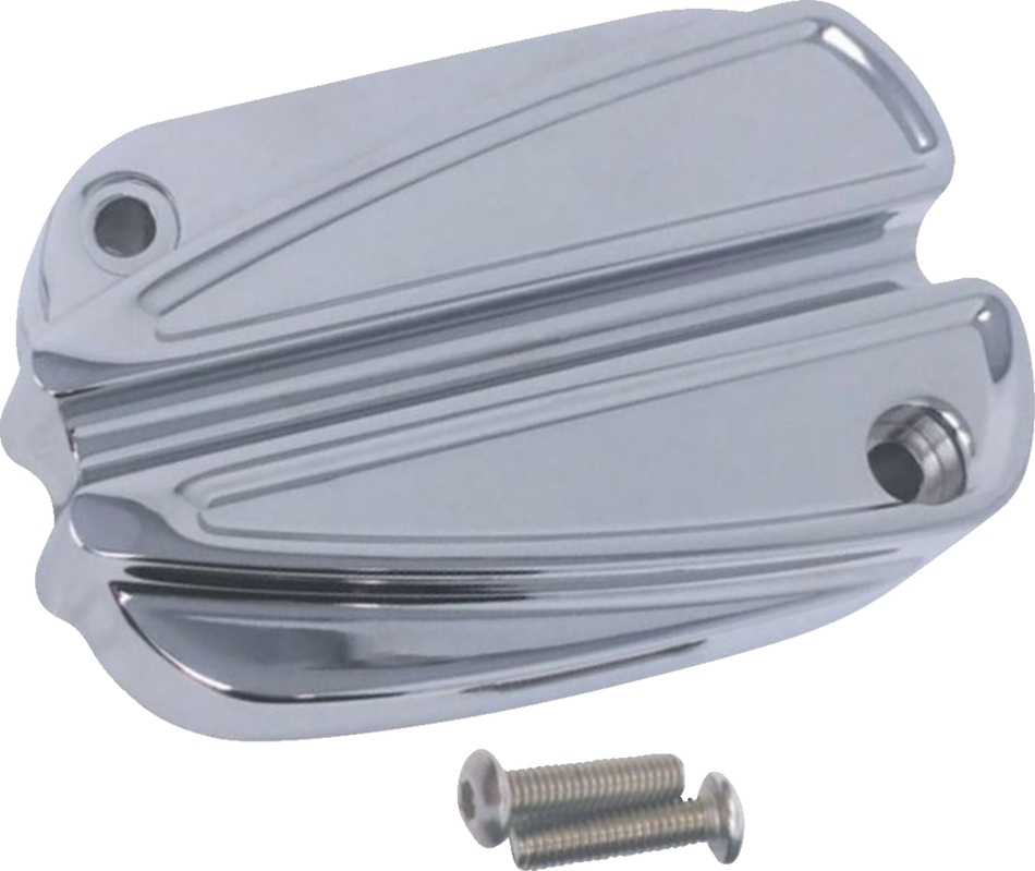 COVINGTONS Master Cylinder Lid - Clutch - Ripper - Chrome C1868-C