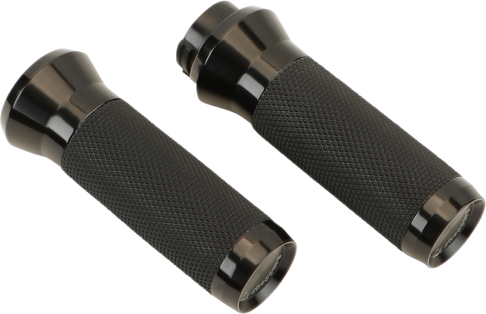 LA CHOPPERS Grips - TBW - Anodized LA-7492-00B