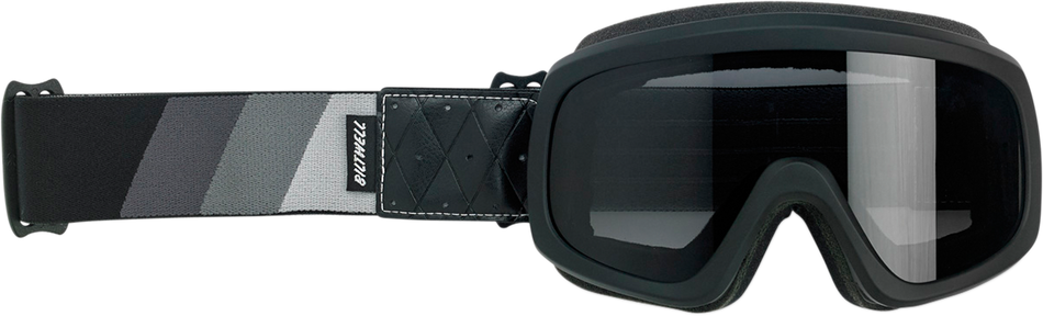 Gafas BILTWELL Overland 2.0 - Tri-Stripe - Negro/Plata/Gris 2111-5102-002 