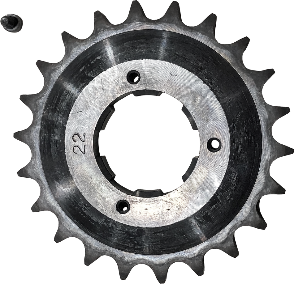 HARDDRIVE Transmission Sprocket 22t Big Twin 5 Speed 80-85 191302