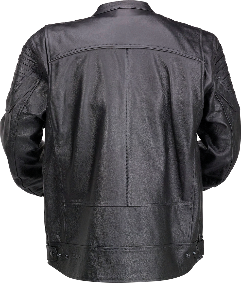 Z1R Widower Leather Jacket - Black - Medium 2810-3970