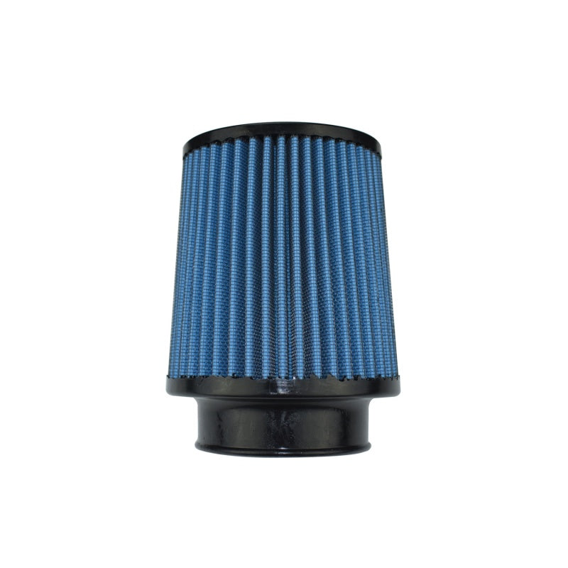 Injen AMSOIL Replacement Nanofiber Dry Air FIlter 2.75 Flange Diameter/ 4.5 Base/ 5.5 Tall/ 50 Pleat X-1024-BB