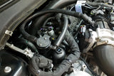 J&L 17-19 Ford Fusion Sport 2.7L Passenger Side Oil Separator 3.0 - Black Anodized 3034P-B