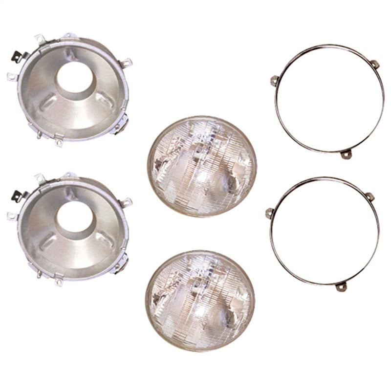 Omix Headlight Assemblies 72-86 Jeep CJ Models 12402.02