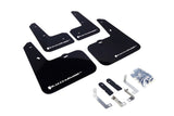 Rally Armor 12-18 Hyundai Veloster Black UR Mud Flap w/ White Logo MF24-UR-BLK/WH