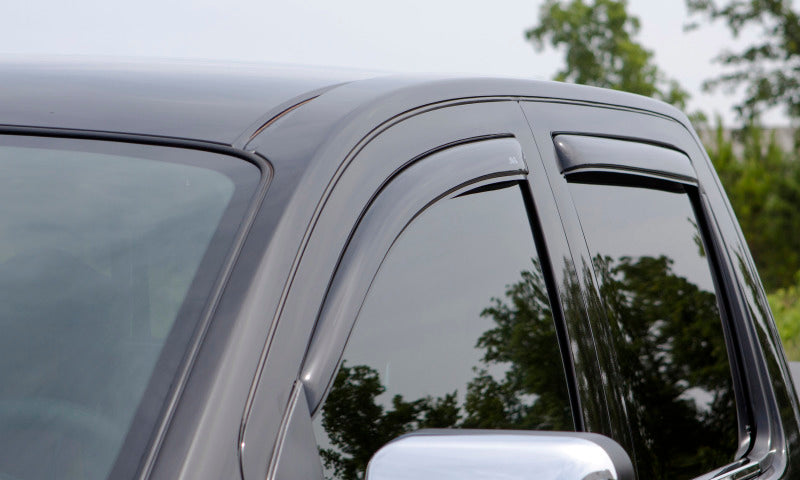 AVS 09-18 Dodge RAM 1500 Crew Cab Ventvisor In-Channel Front & Rear Window Deflectors 4pc - Smoke 194109