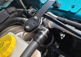J&amp;L 20-24 Jeep Wrangler 2.0L Driver Side Oil Separator 3.0 - Black Anodized 3070D-B