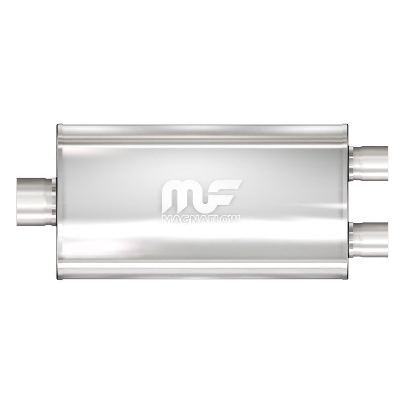 MagnaFlow Muffler Mag SS 22X5X11 2.5/3.50 D/C 12587