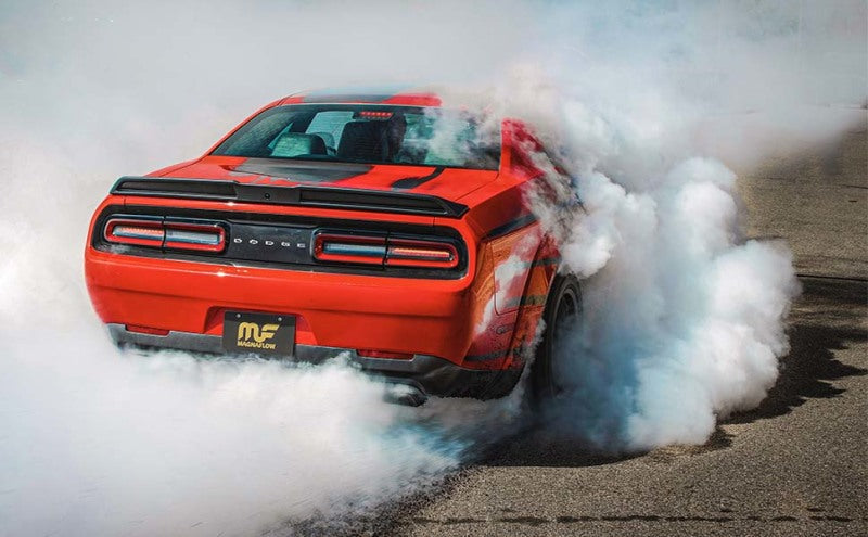 MagnaFlow 2015-2017 Ford Mustang V6 3.7L Race Series Axle Back w/ Dual Polished Tips 19345