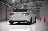 Rally Armor 2022 Honda Civic (Incl. Si/Sport/Touring) Black UR Mud Flap w/ White Logo MF90-UR-BLK/WH