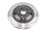 DBA 02-10 WRX / 13+ FR-S / 13+ BRZ Premium  Front Slotted 5000 Series 2 Piece Rotor w/ Black Hat 5010BLKS