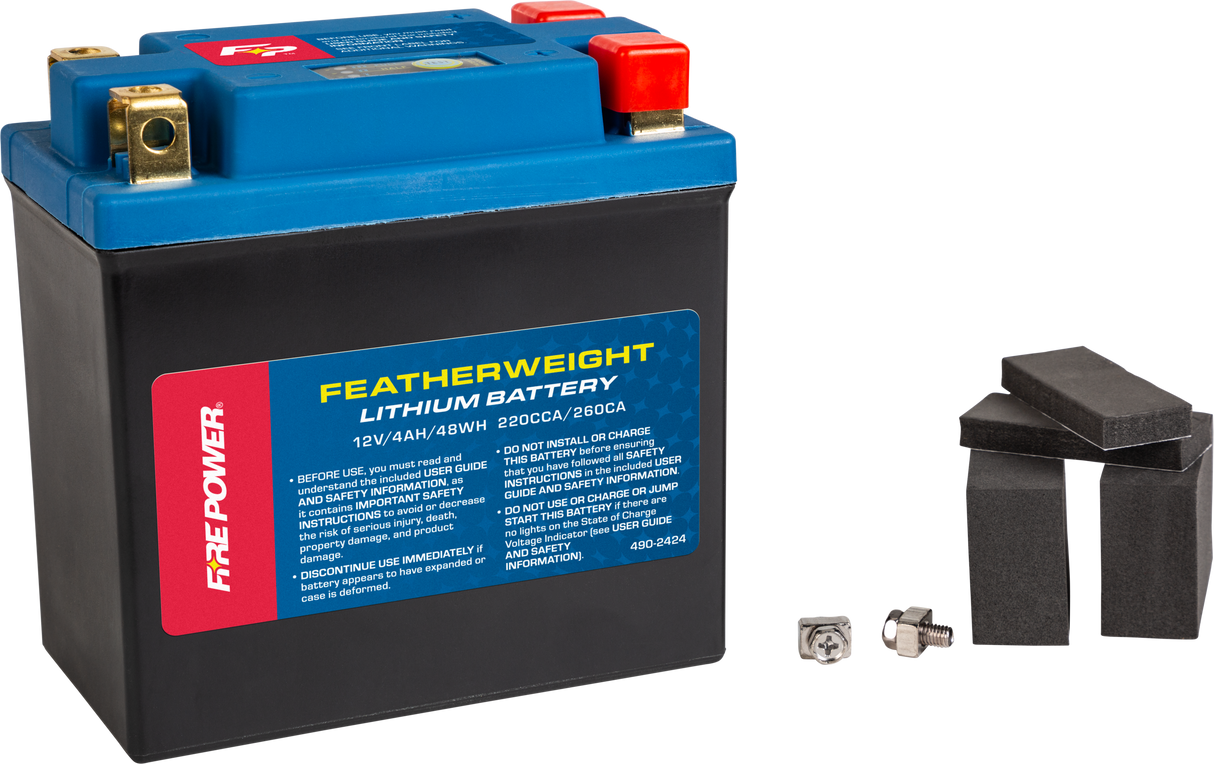 FIRE POWER Featherweight Lithium Battery 220 Cca 12v/48wh HJTX14AHQ-FP-B