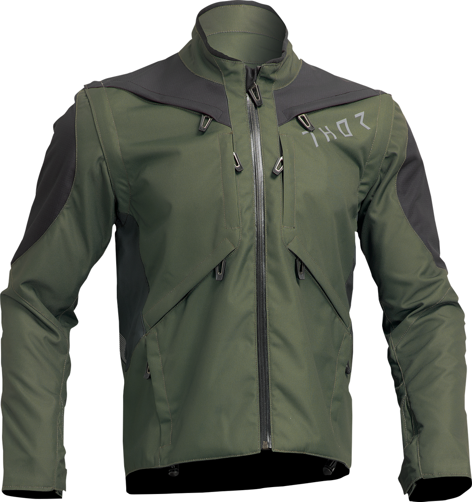 THOR Terrain Jacket - Army Green/Charcoal - 3XL 2920-0707