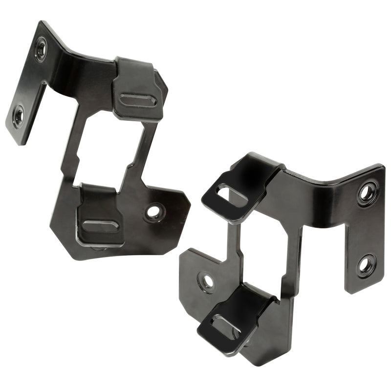 Rugged Ridge 07-18 Jeep Wrangler JK Semi-Gloss Black A Pillar Light Mount 11232.3