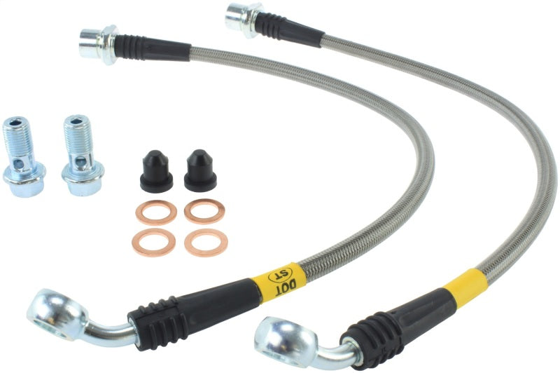 StopTech 06-08 Lexus IS350 / 06 GS300/GS430 Stainless Steel Front Brake Lines 950.44003